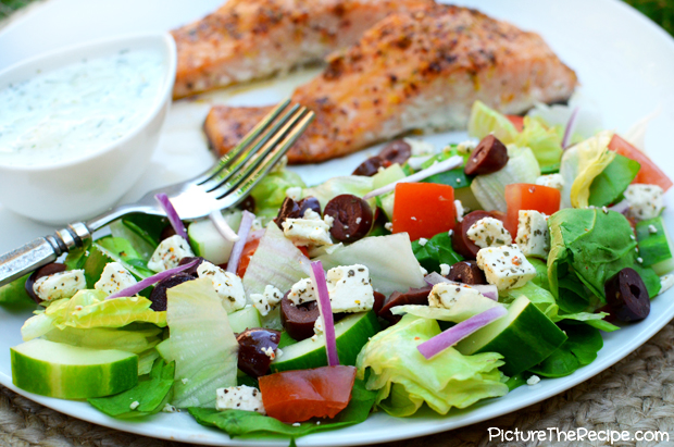 Greek Salad by PictureTheRecipe