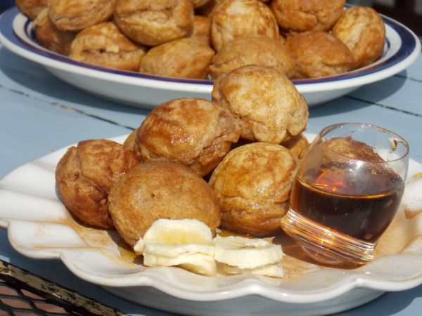 Clean Eating Whole Wheat Aebleskiver