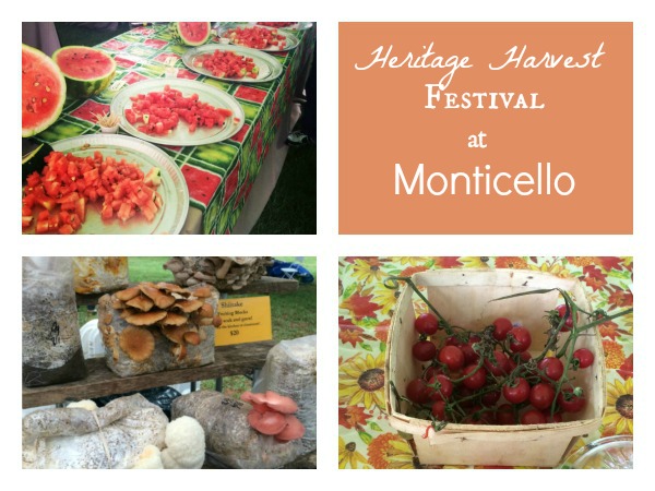 Heritage Harvest Festival at Monitcello