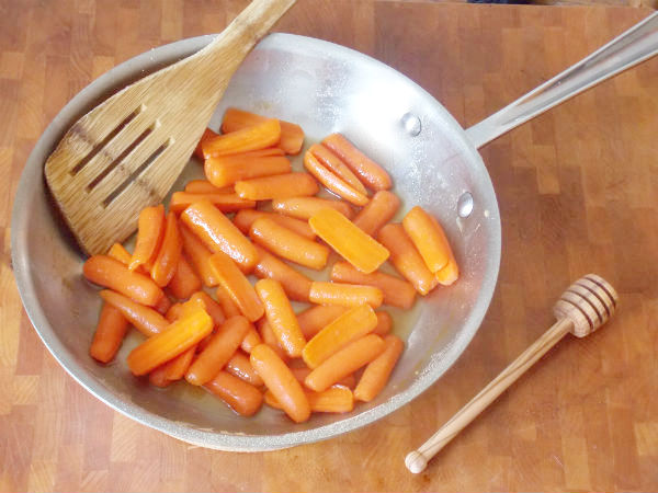 Honey ginger Carrots Yum!