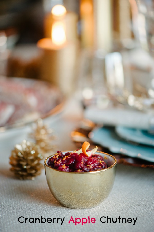 Clean Eating Cranberry Apple Chutney - Photo by Sera Petras