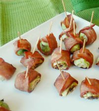 Bacon Wrapped Sprouts for Round Up