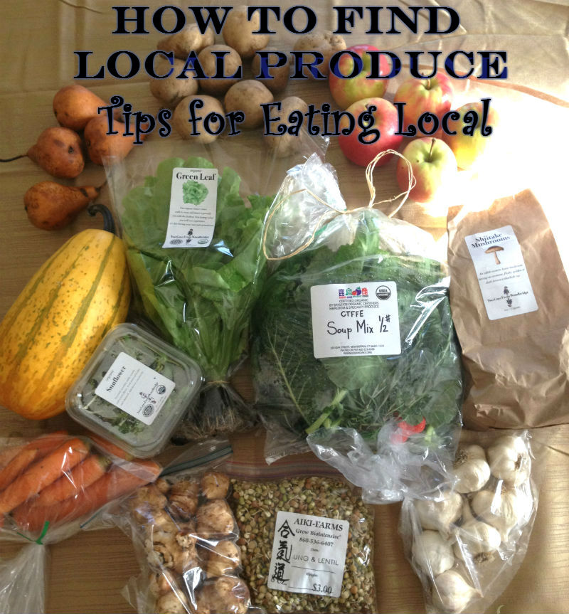 How to Find Local Produce - Tips for Eating Local