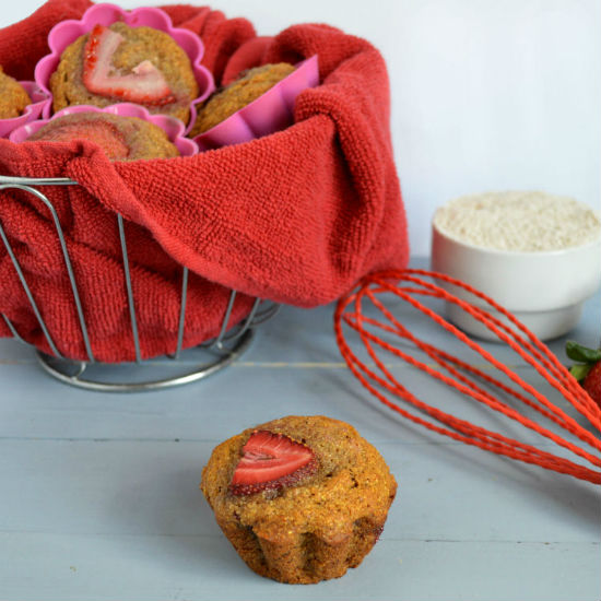For SUbmit Strawberry Banana Muffin So Good! Perfect Breakfast