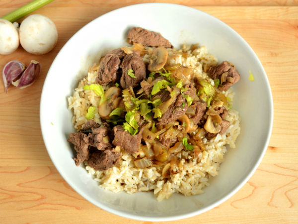 Clean Beef Tips and Mushrooms Simple and Delicious!